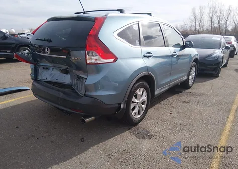2014 Honda Cr-V Ex-L z USA, uszkodzony, nr VIN 2HKRM4H75EH612872